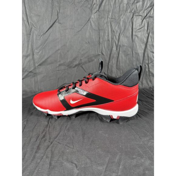 Nike Alpha Huarache 4 Keystone Low Shoes Mens 10 Red Black White Baseball Cleats main image 7